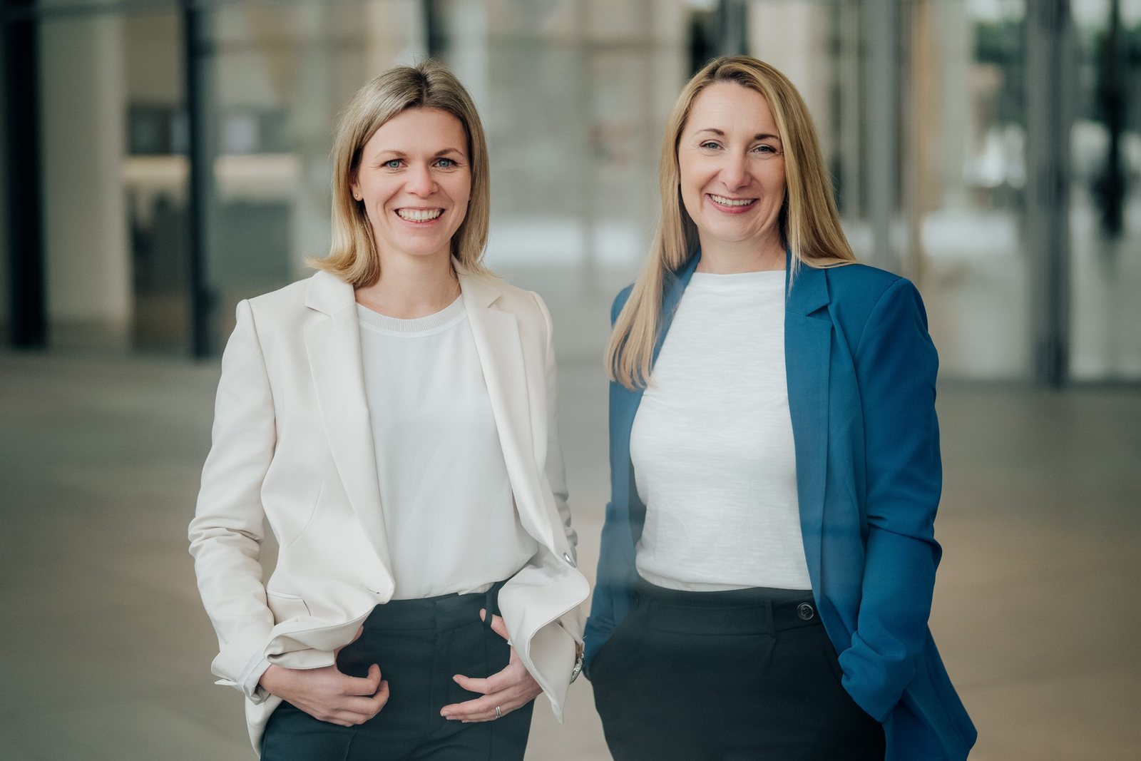 Silvia Mertl und Franziska Grün im Gespräch